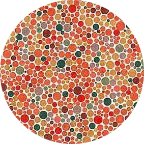 ishihara farveblindtest plade nummer 5