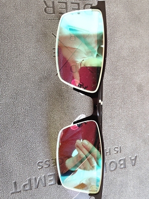 COVISN TPG-205 Color Blind Gafas UV Protect Indoor Outdoor 15g Peso foto revisión