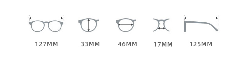 covisn tpg 507 gafas daltónicas para niños dimensión