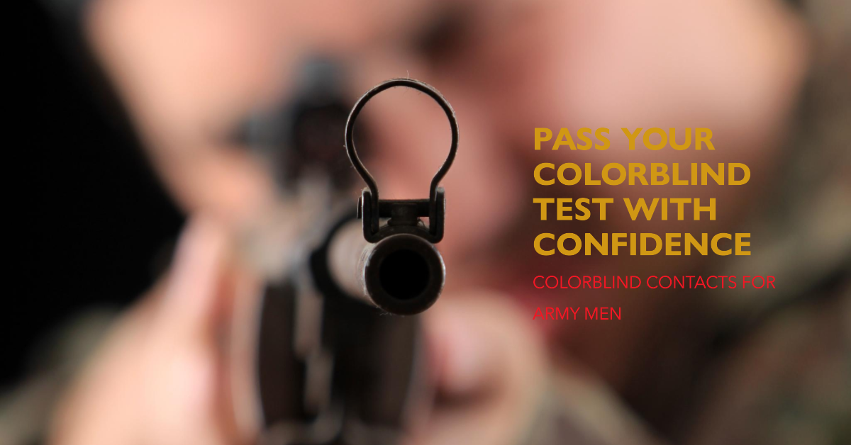 Contactos daltónicos ajudam a conseguir um emprego melhor no exército